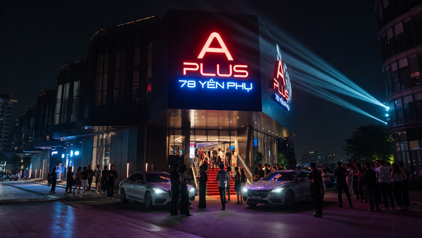 A Plus Club 78 Yên Phụ – Karaoke VIP Hà Nội Sang Trọng, Đặt Bàn Nightlife Đẳng Cấp Hồ Tây