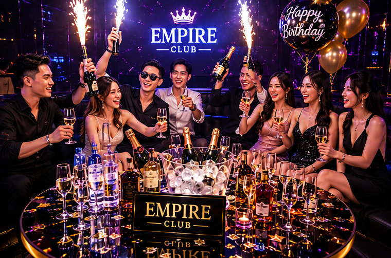Giá Đặt Bàn Empire Club